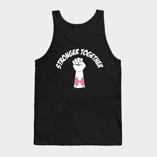 Pink Power Stronger Together Tank Top by gimmiethat